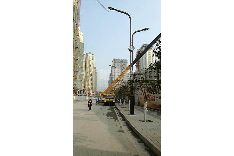 资中资子路和东林路路灯